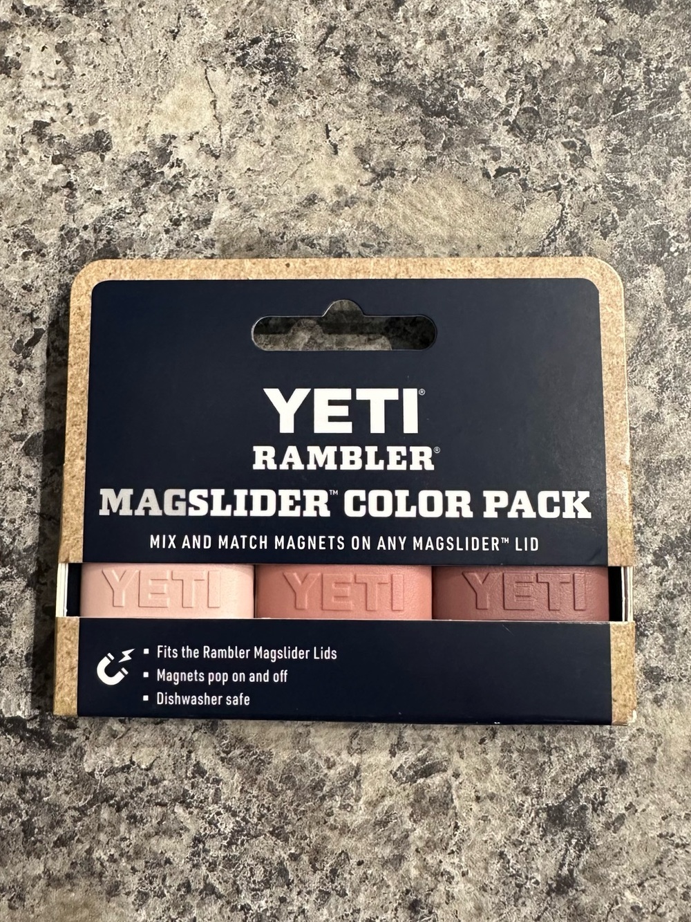 NWT Yeti Rambler Magslider Color Pack Magnets Sandstone Pink